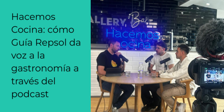 Portada del primer episodio del podcast “Hacemos Cocina” protagonizado por el Grupo Cañitas Maite.